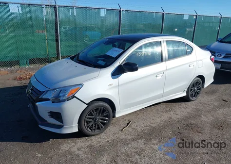 2024 Mitsubishi Mirage G4 Black Edition из США, поврежденный, VIN ML32FUFJ6RHF20187